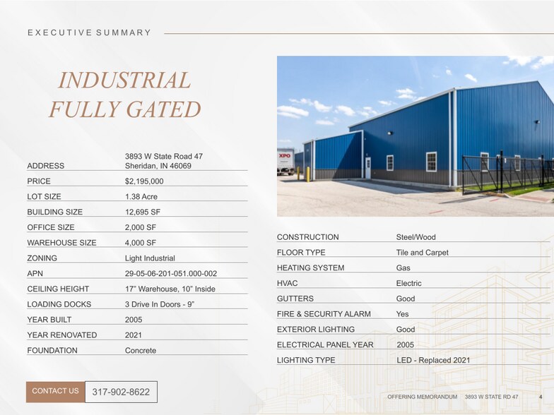 More Photos Of 3893 W State Road 47, Sheridan Light Manufacturing For Sale