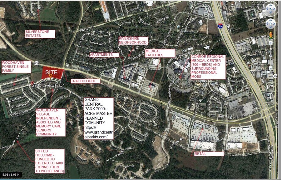 More Photos Of 2105 S Tx-336-loop, Conroe Land For Sale