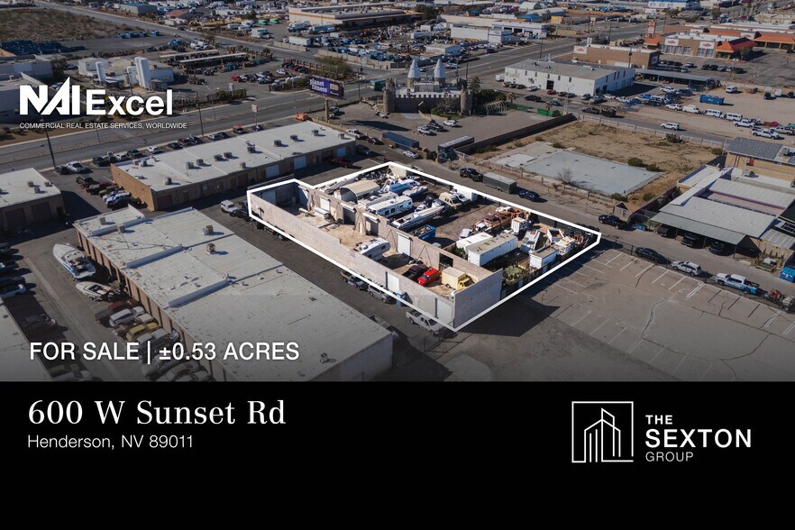 Primary Photo Of 600 W Sunset Rd, Henderson Land For Sale