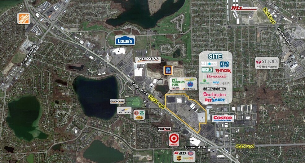 More Photos Of 2105-2385 S Telegraph Rd, Bloomfield Hills Unknown For Lease