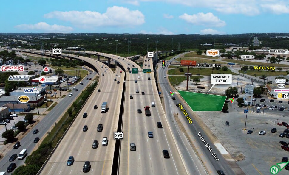 More Photos Of 2414 Ben White Blvd W, Austin Land For Lease