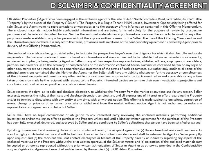 More Photos Of 3737 N Scottsdale Rd, Scottsdale Restaurant For Sale