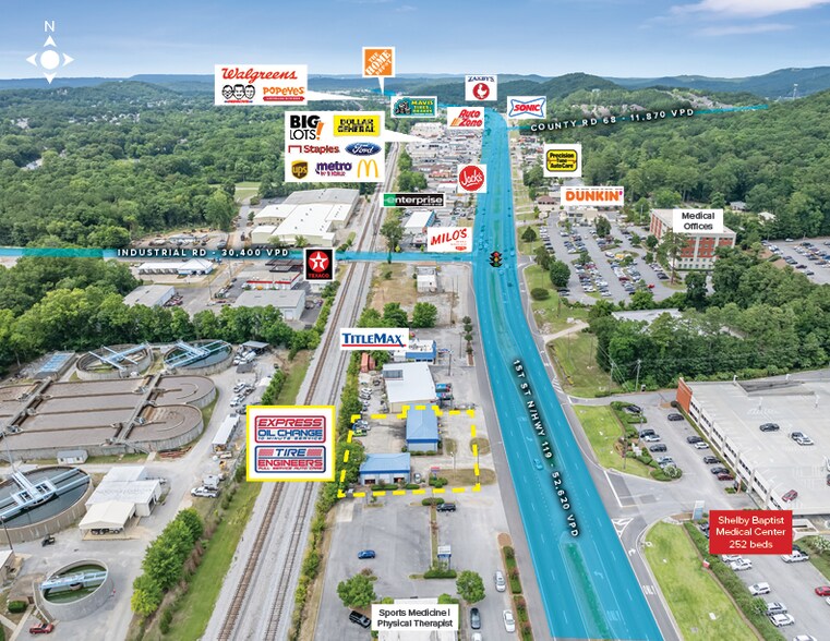 More Photos Of 851 1st St N, Alabaster Auto Repair For Sale