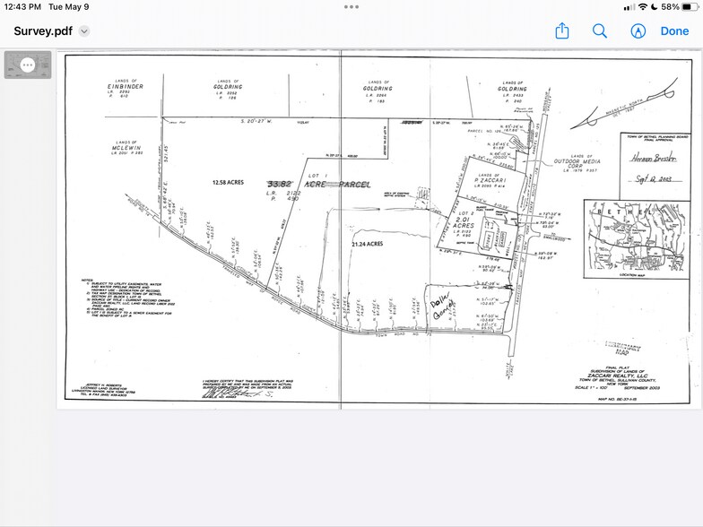 More Photos Of 1334 State Route 17 B, White Lake Land For Sale