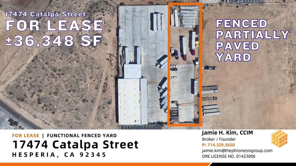 Primary Photo Of 17474 Catalpa St, Hesperia Land For Lease