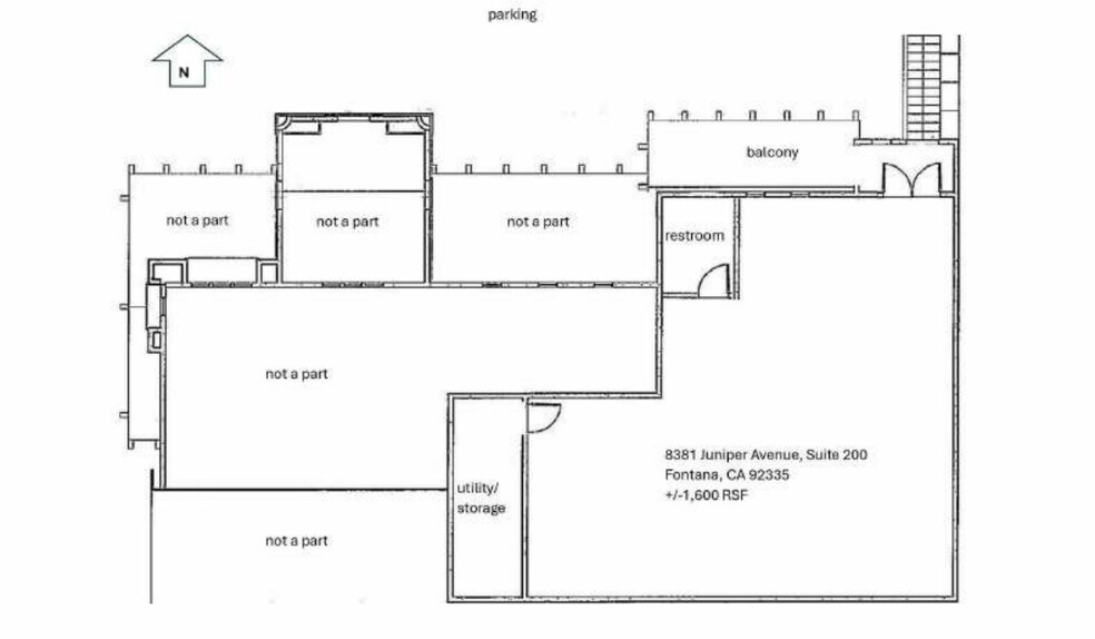 More Photos Of 8381 Juniper Ave, Fontana Medical For Lease