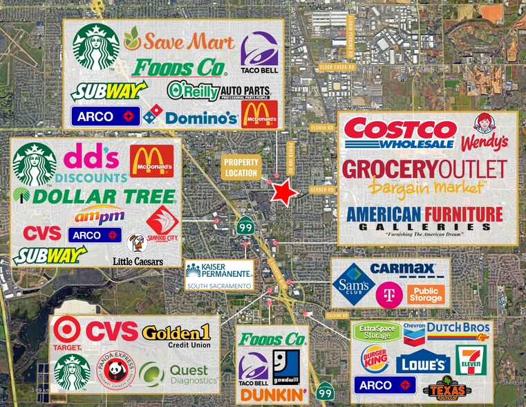 More Photos Of 7802-7856 Gerber Rd, Sacramento Storefront For Lease