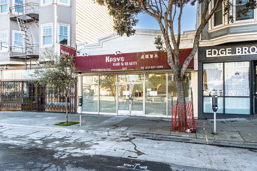 More Photos Of 5809 Geary Blvd, San Francisco Storefront For Lease