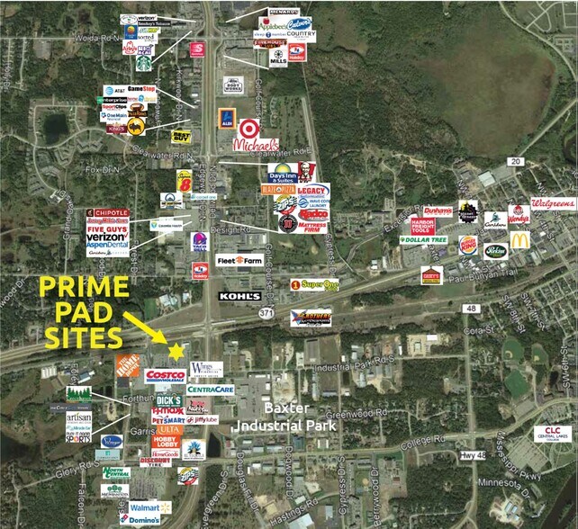 More Photos Of 210 Hwy Hwy 371, Baxter Land For Sale