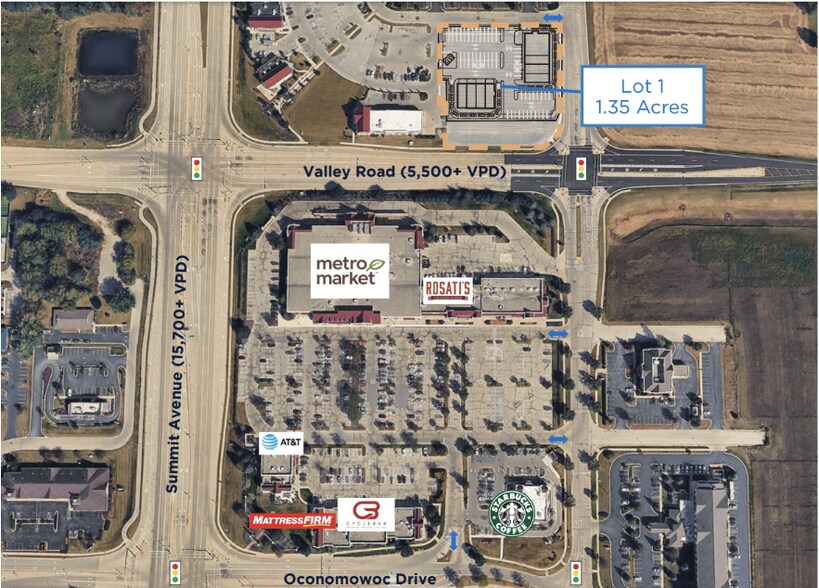 More Photos Of Highway 67 Rd @ Summit Ave, Oconomowoc Land For Sale