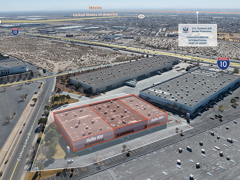 More Photos Of 12130 Esther Lama Dr, El Paso Warehouse For Lease