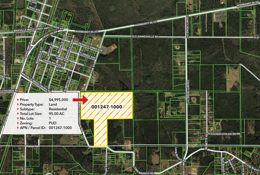 More Photos Of Maxville-Middleburg Road, Jacksonville Land For Sale