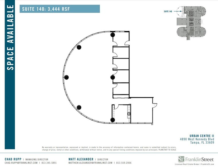 More Photos Of 4830 W Kennedy Blvd, Tampa Unknown For Lease