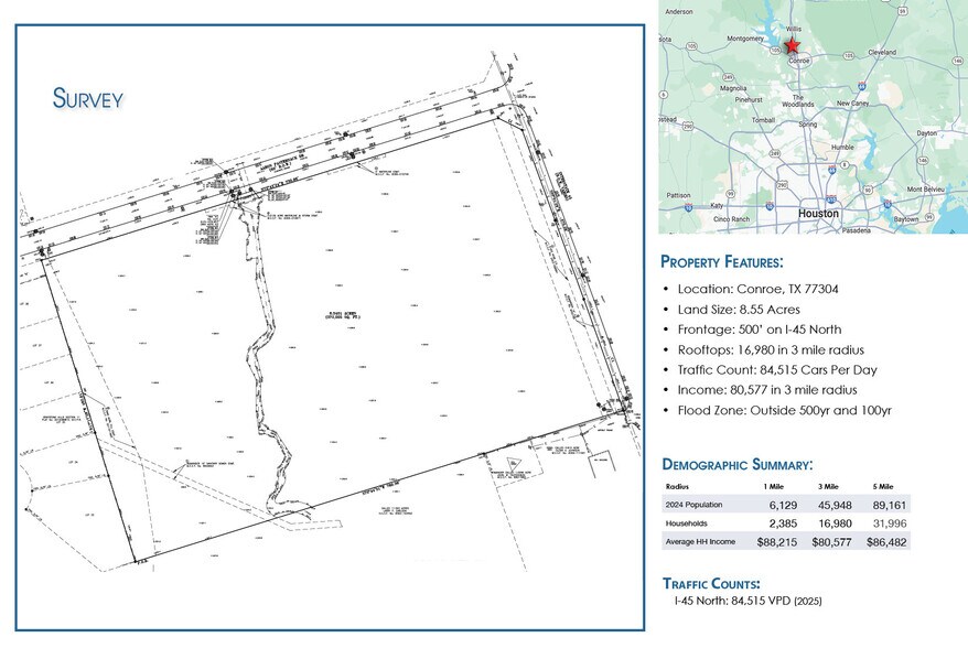 More Photos Of 2501 Interstate 45 N, Conroe Land For Sale