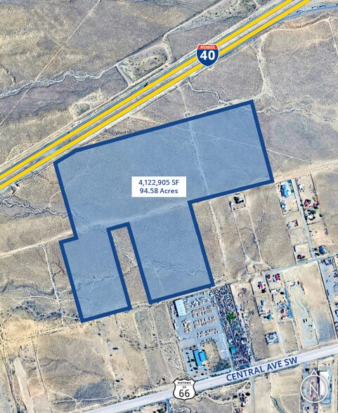 Primary Photo Of I-40 & Central Ave, Albuquerque Land For Sale