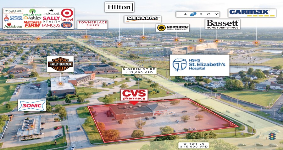 More Photos Of 753 W Us Highway 50, O'Fallon Drugstore For Sale