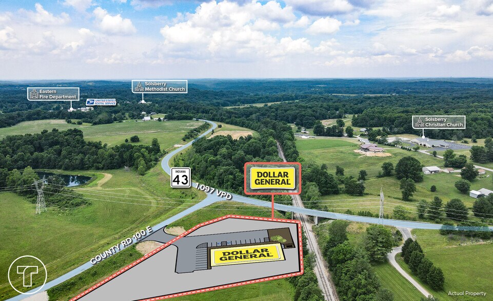 More Photos Of TBD N Legion & N State Road 43, Solsberry Freestanding For Sale