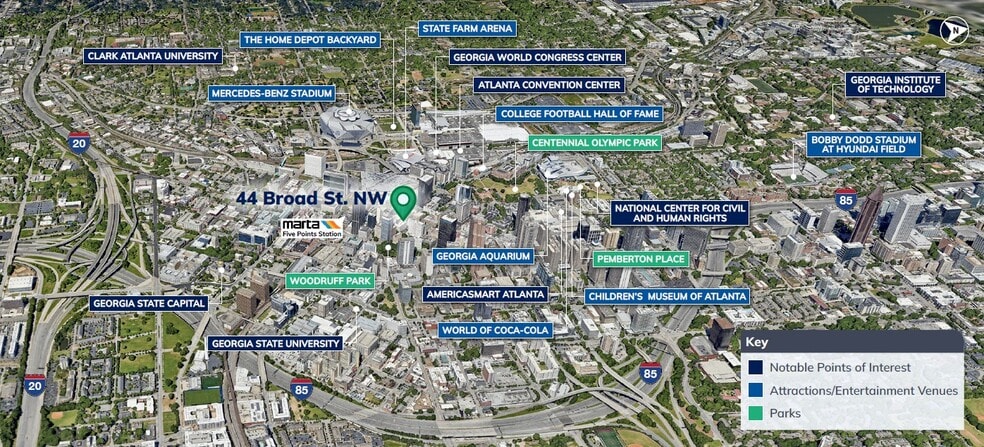 More Photos Of 44 Broad St NW, Atlanta Loft Creative Space For Sale