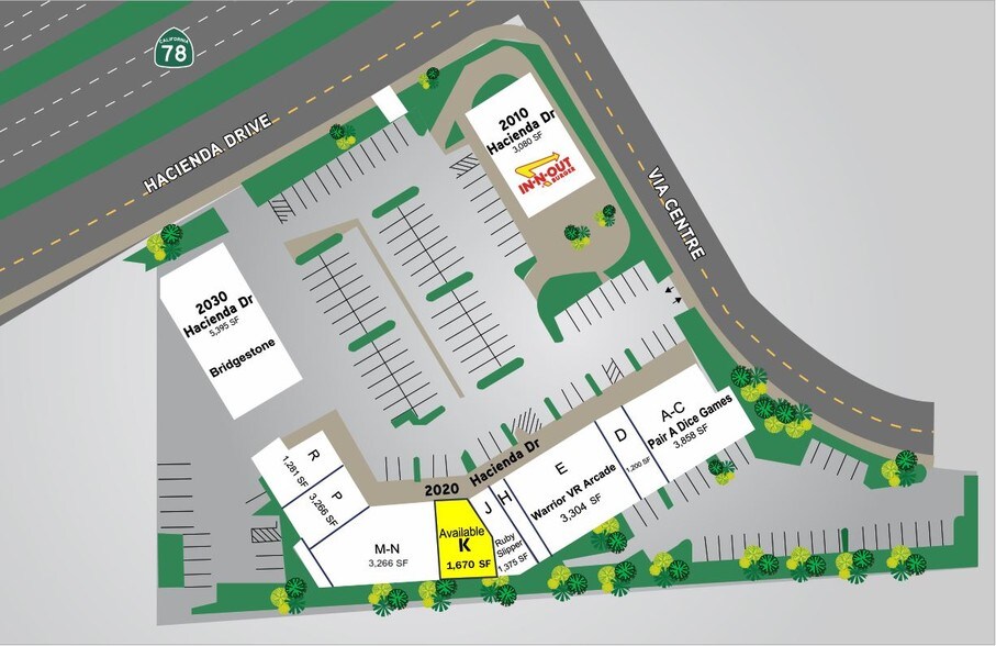 More Photos Of 2010-2070 Hacienda Dr, Vista Unknown For Lease