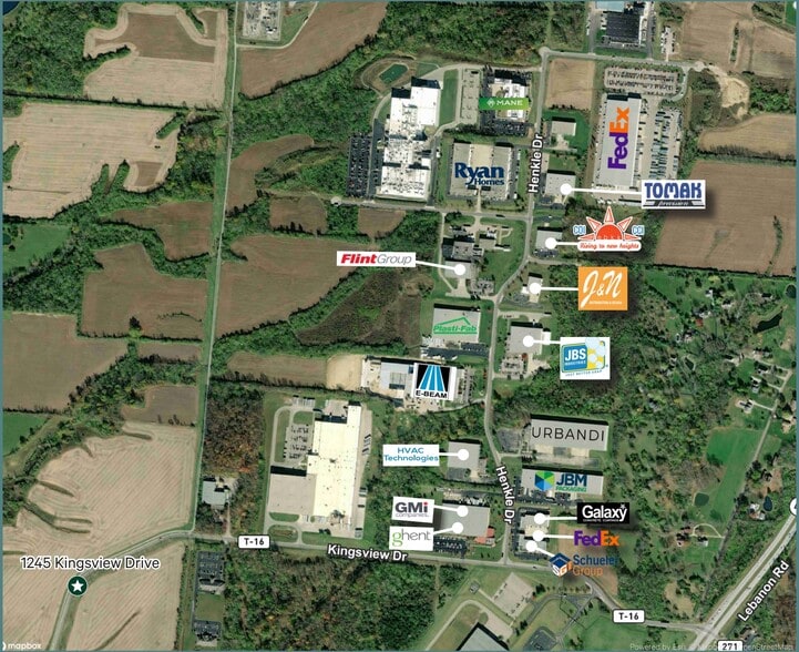 More Photos Of 1245 Kingsview Dr, Lebanon Industrial For Lease