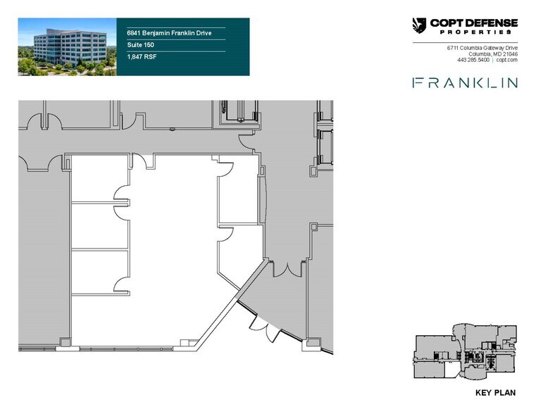 More Photos Of 6841 Benjamin Franklin Dr, Columbia Office For Lease