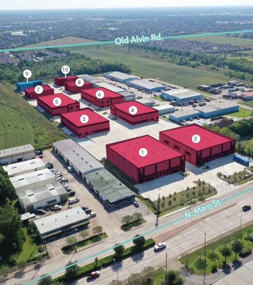 More Photos Of 1613 N Main St, Pearland Distribution For Sale