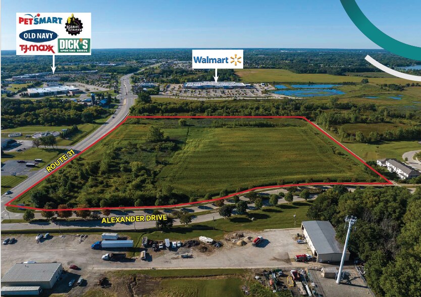 More Photos Of SWC Route 31 & Alexander Drive @ Alexander Drive, Johnsburg Land For Lease