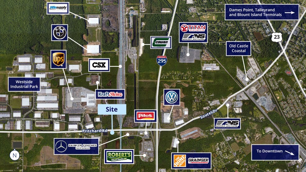 More Photos Of 2505 Imeson Rd, Jacksonville Land For Sale