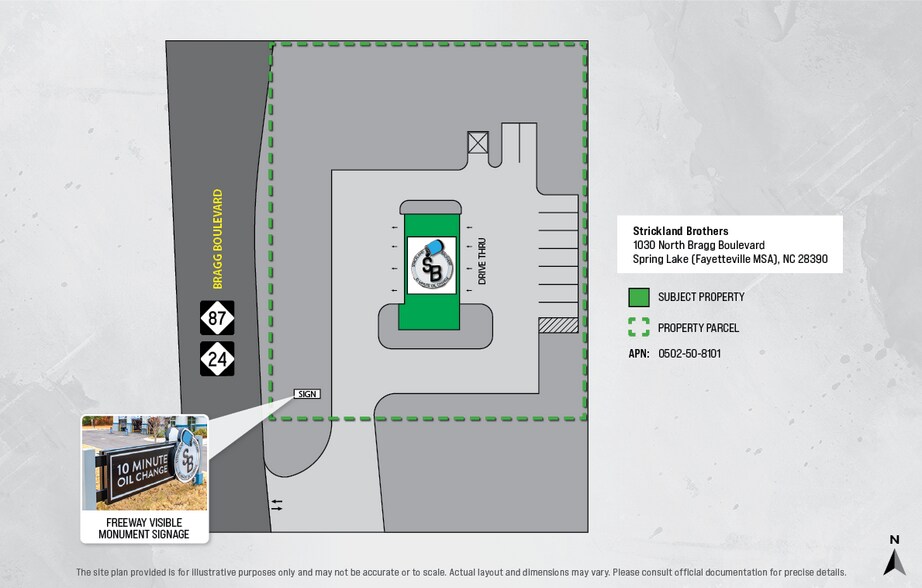 More Photos Of 1030 N Bragg Blvd, Spring Lake General Retail For Sale