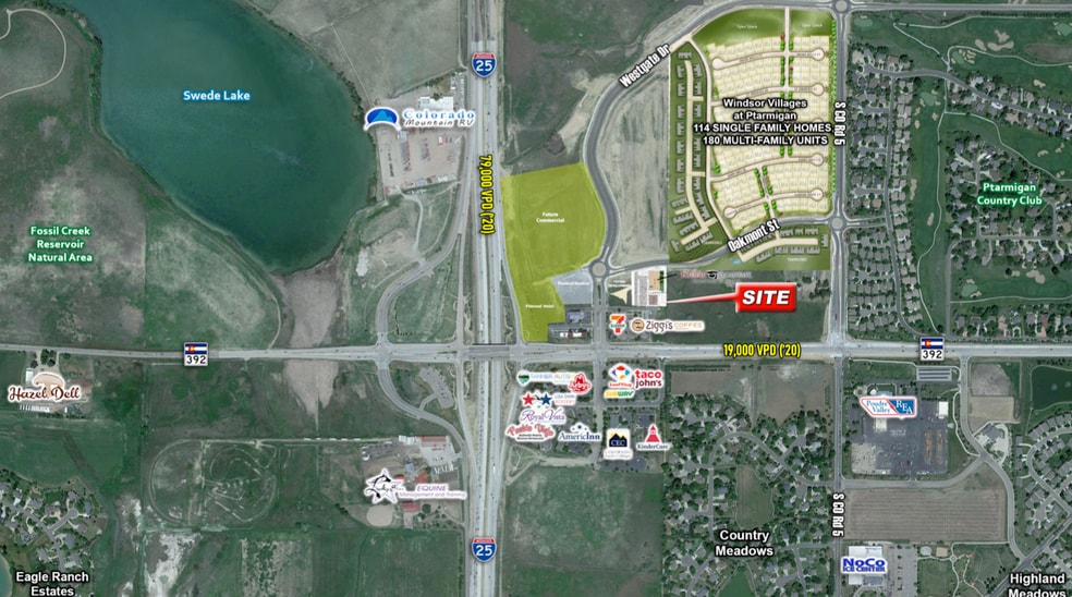 More Photos Of NEC I-25 & HWY 392, Windsor Office For Sale