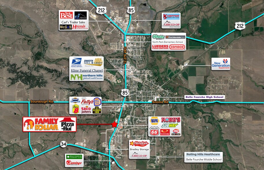 More Photos Of 1820 5th Ave, Belle Fourche General Retail For Sale