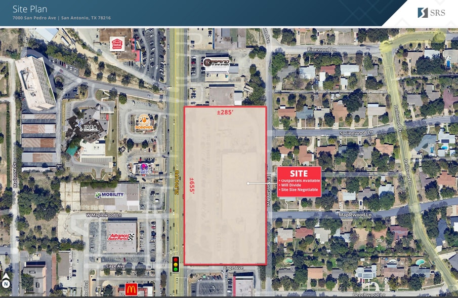More Photos Of 7000 San Pedro Ave, San Antonio Land For Lease