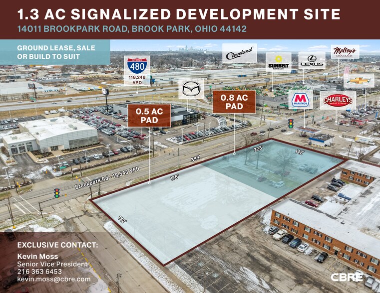 Primary Photo Of Brookpark Rd, Brook Park Land For Lease
