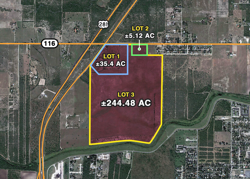 Primary Photo Of County Rd 116 US 281, Alice Land For Sale