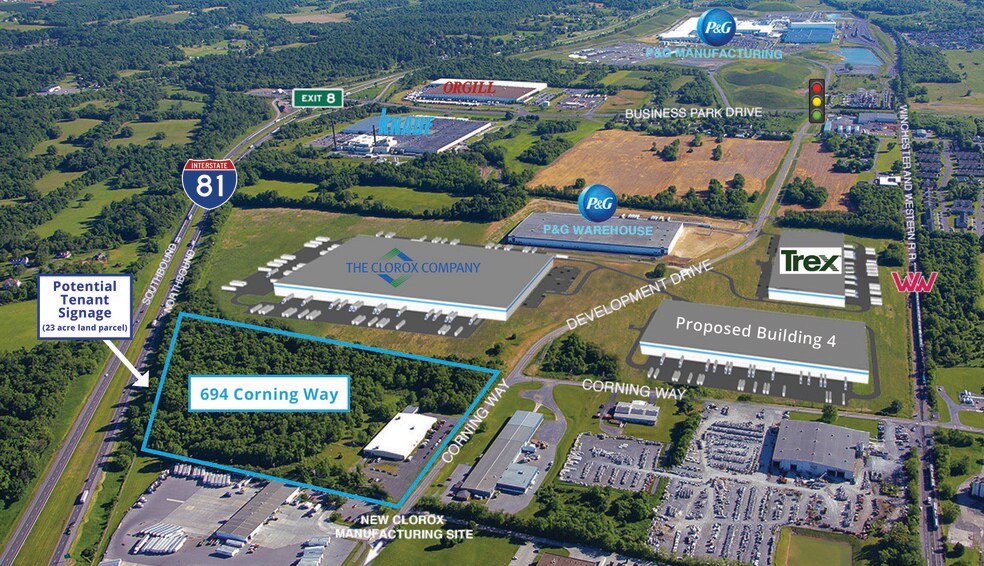 More Photos Of 694 Corning Way, Martinsburg Warehouse For Lease