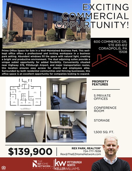 More Photos Of 600 Commerce Dr, Coraopolis Office Residential For Sale