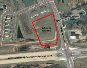 More Photos Of Hwy 36 & Pine St, Burlington Land For Lease