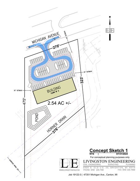 More Photos Of 47351 Michigan Ave, Canton Township Land For Sale