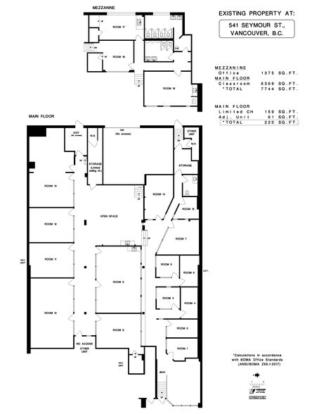 More Photos Of 541-547 Seymour St, Vancouver Storefront Retail Office For Lease