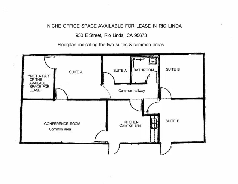 More Photos Of 930 E St, Rio Linda Office Residential For Lease