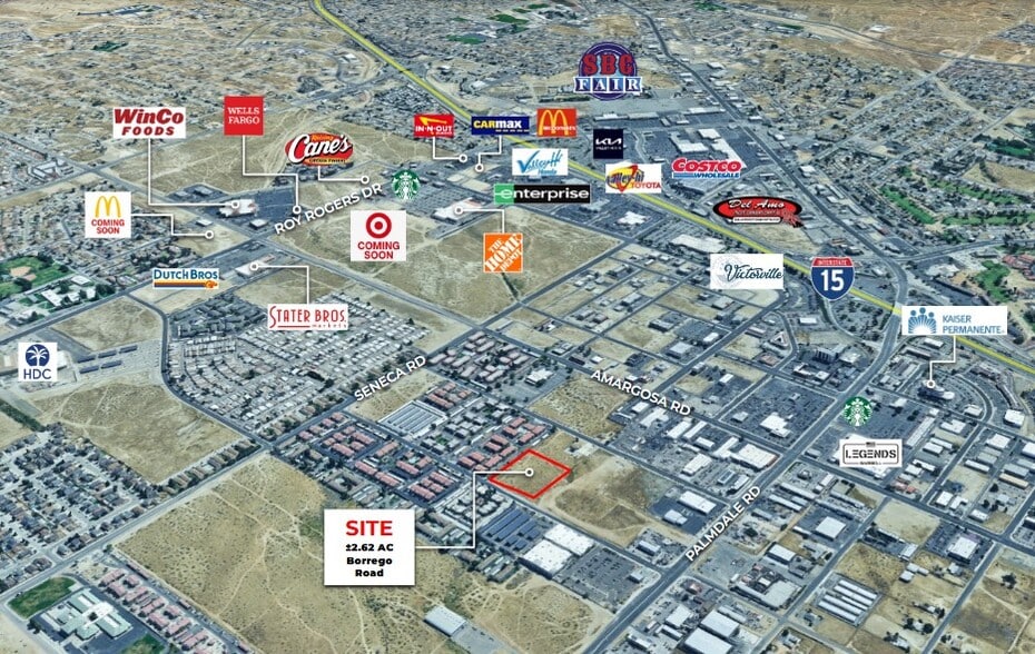 More Photos Of 0 Borego Road, Victorville Land For Sale