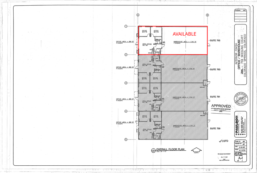 More Photos Of 759-765 Seedling Ct, Colorado Springs Industrial For Sale