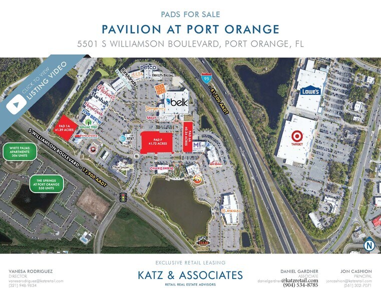 More Photos Of 5521 S Williamson Blvd, Port Orange Land For Lease