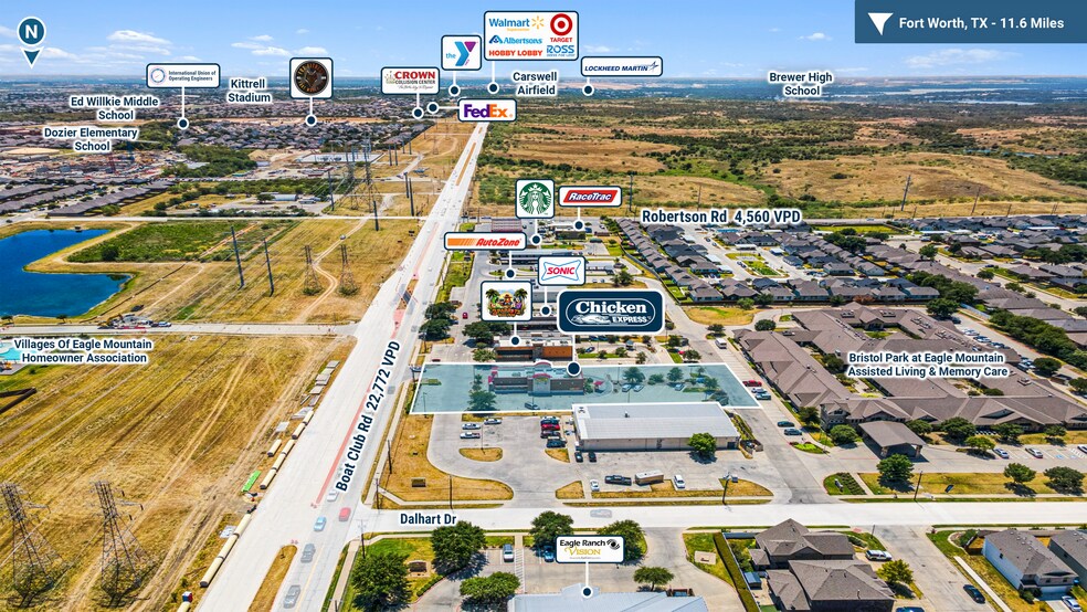 More Photos Of 7113 Boat Club Rd, Fort Worth Fast Food For Sale