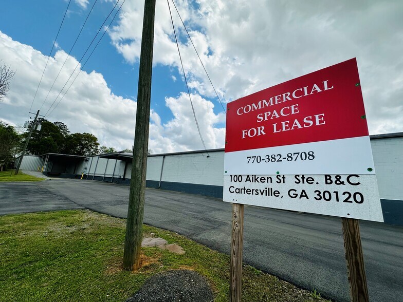 More Photos Of 100 Aiken St, Cartersville Manufacturing For Lease