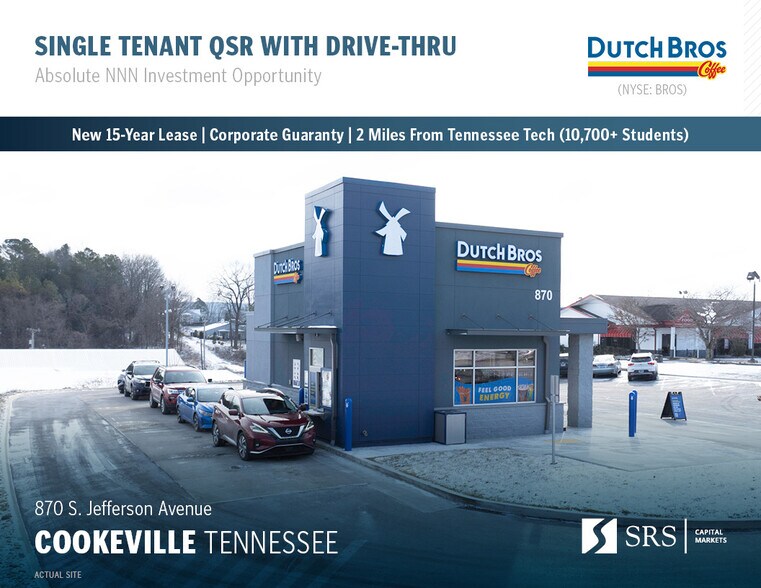 Primary Photo Of 870 S Jefferson Ave, Cookeville Restaurant For Sale