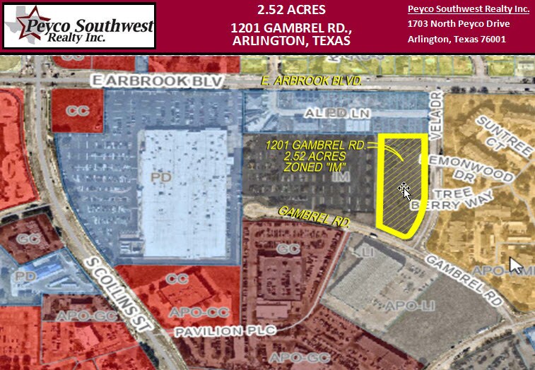 Primary Photo Of 1201 Gambrel Rd, Arlington Land For Sale