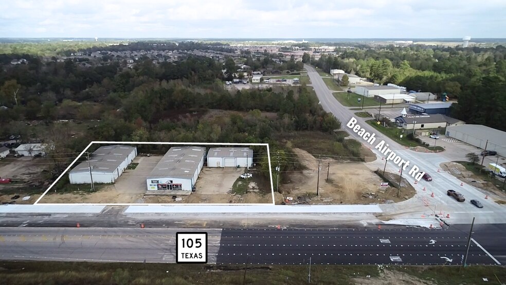Primary Photo Of 2416 E Davis St, Conroe Warehouse For Sale