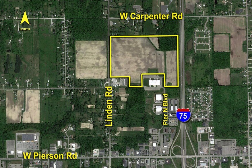 Primary Photo Of I-75/ W Pierson Rd, Flint Land For Sale