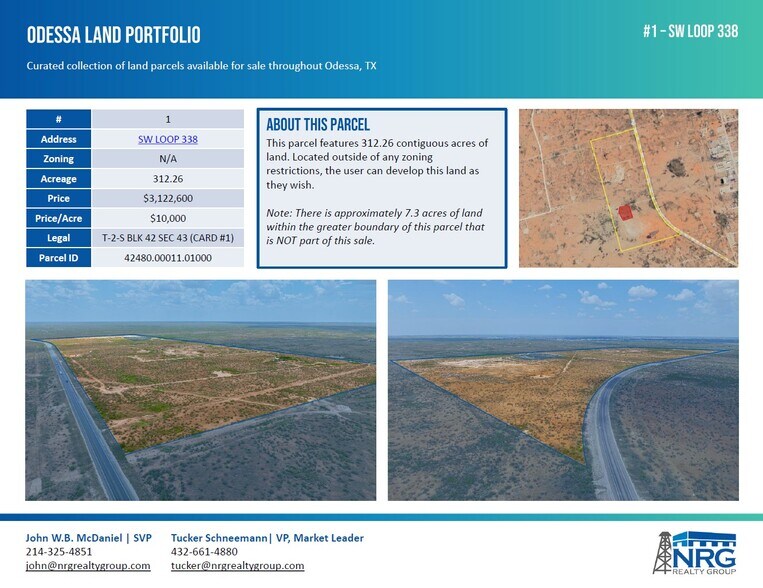 More Photos Of TBD SW Loop 338 loop, Odessa Land For Sale